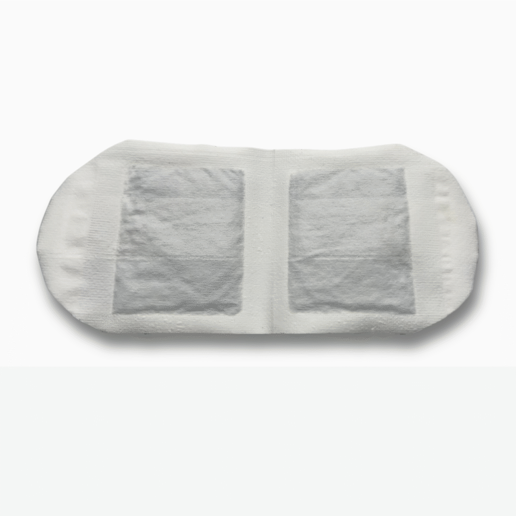 heat relief shoulder back white 2